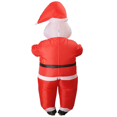 Надувной карнавальный костюм Дед мороз-5